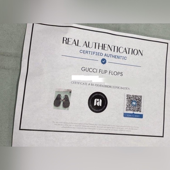 Gucci Womens Black Double G Kitten Slip On Flip Flop Sandals Size 6b W/ Coa - Picture 10 of 10